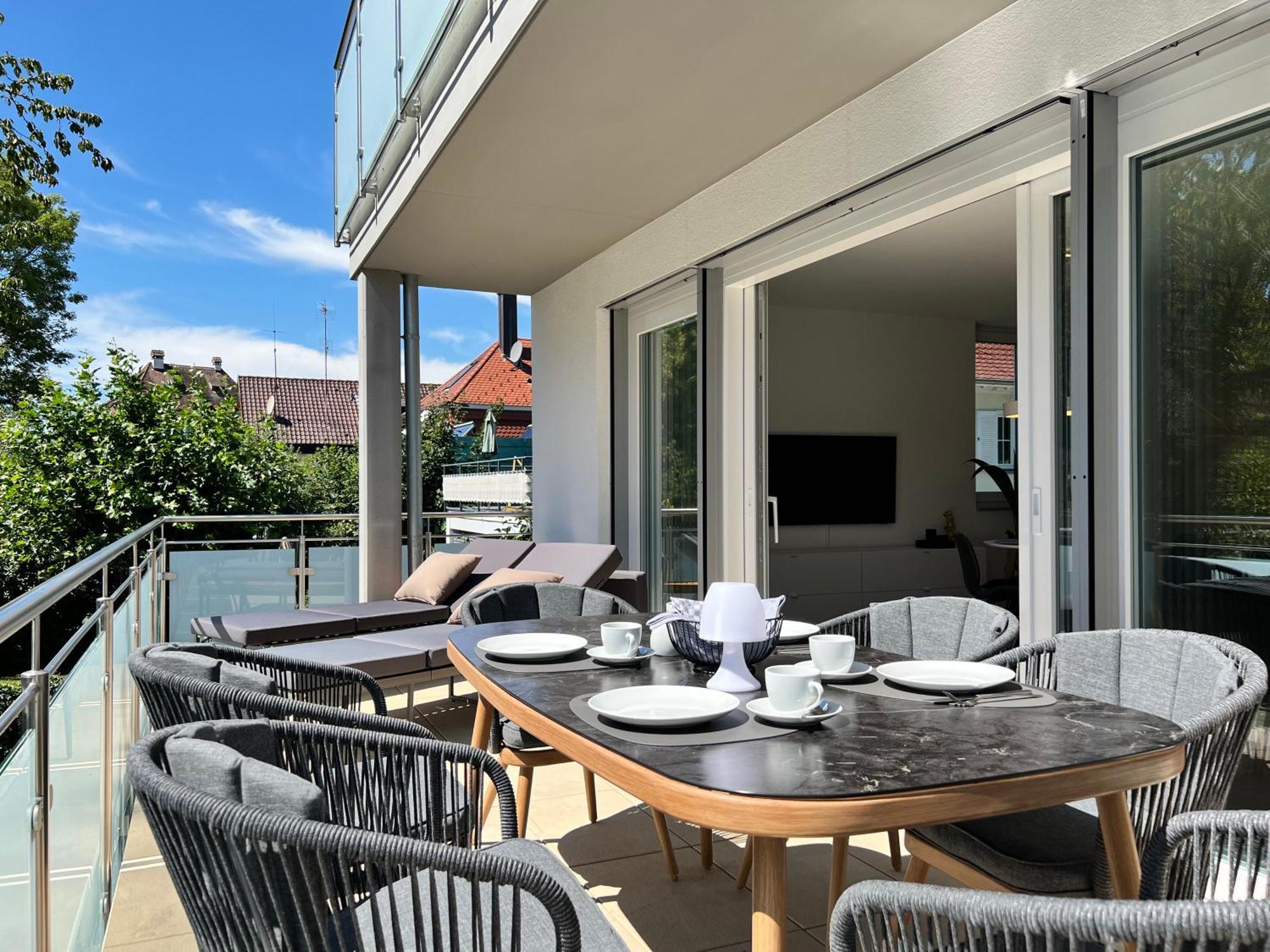 Neues Seeapartment Uberlingen Exterior photo